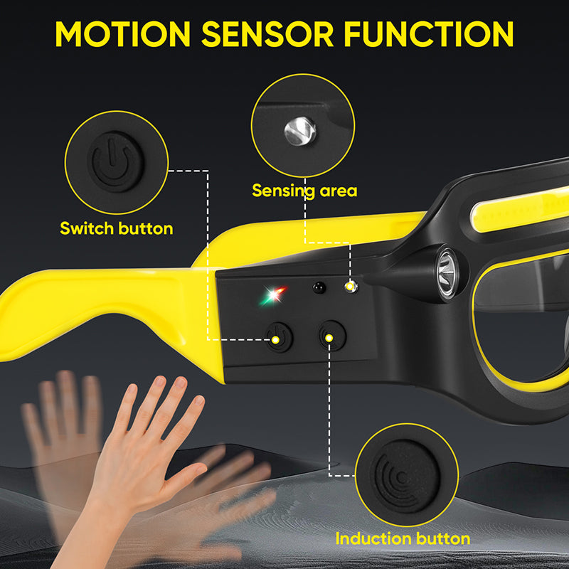Smart Sensor LED Work Glasses Light